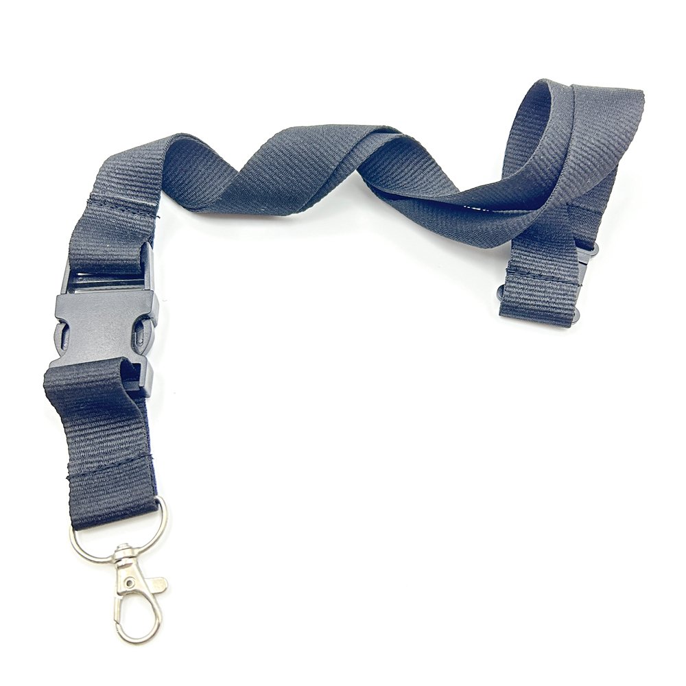 Polyester silk screen printing lanyard with id card badge holder free design sublimation lanyard printer with buckle