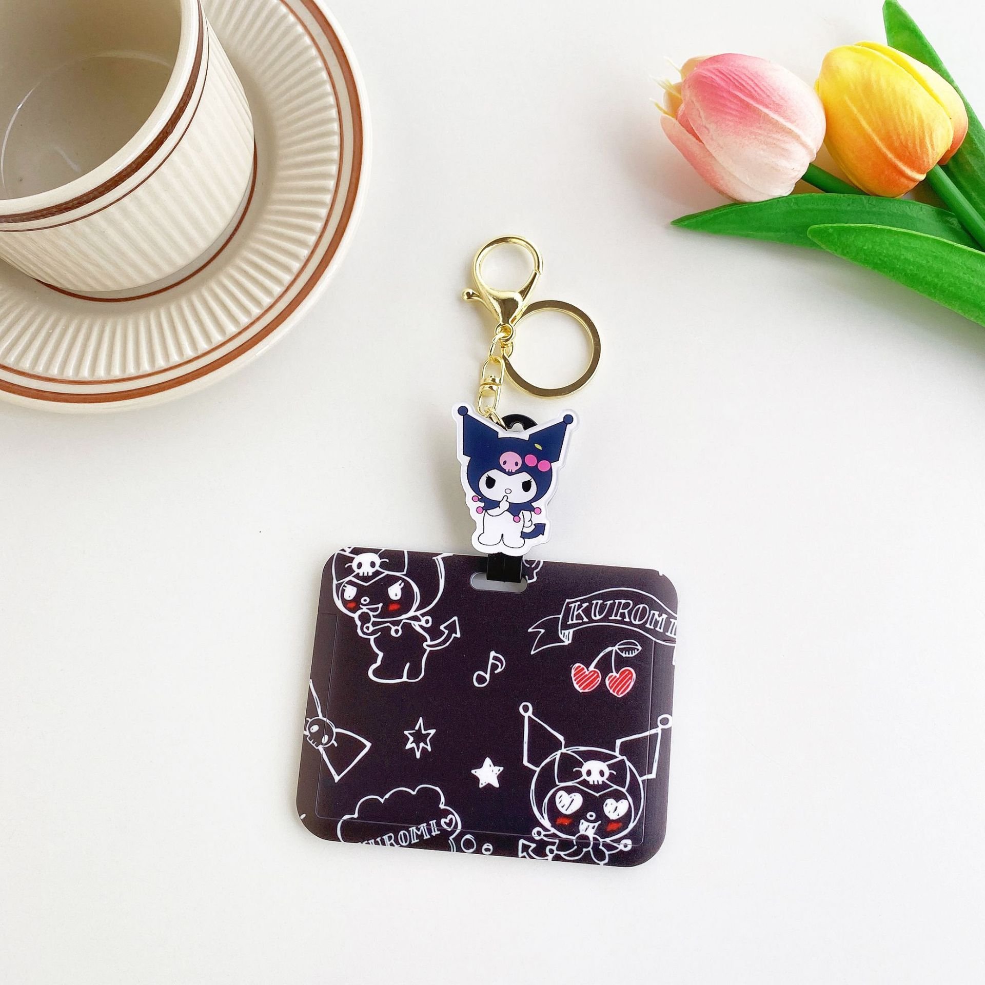 Wholesale Custom Easy Pull String Yoyo with ID Card Holder Cartoon Characters Retractable Badge Reel