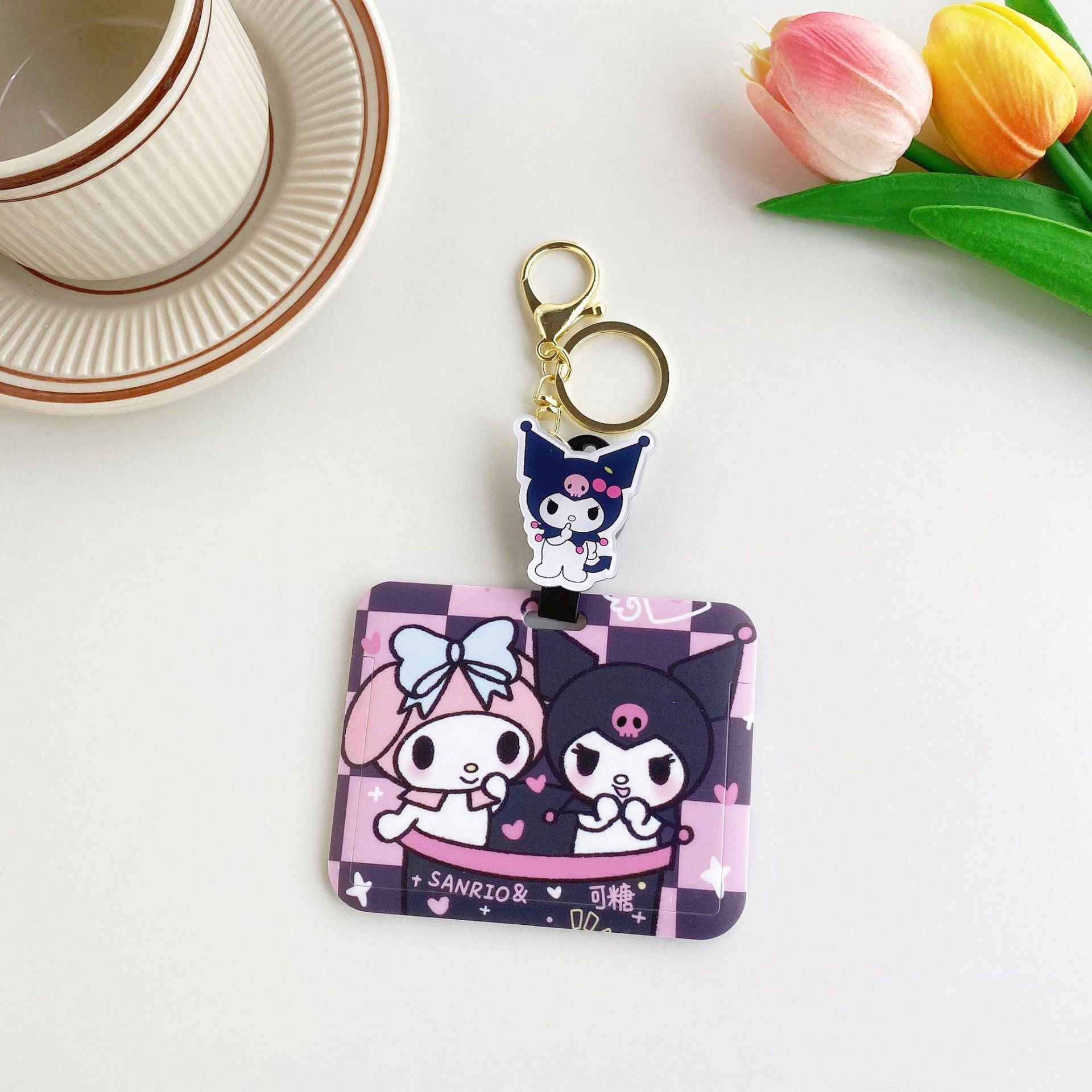 Wholesale Custom Easy Pull String Yoyo with ID Card Holder Cartoon Characters Retractable Badge Reel