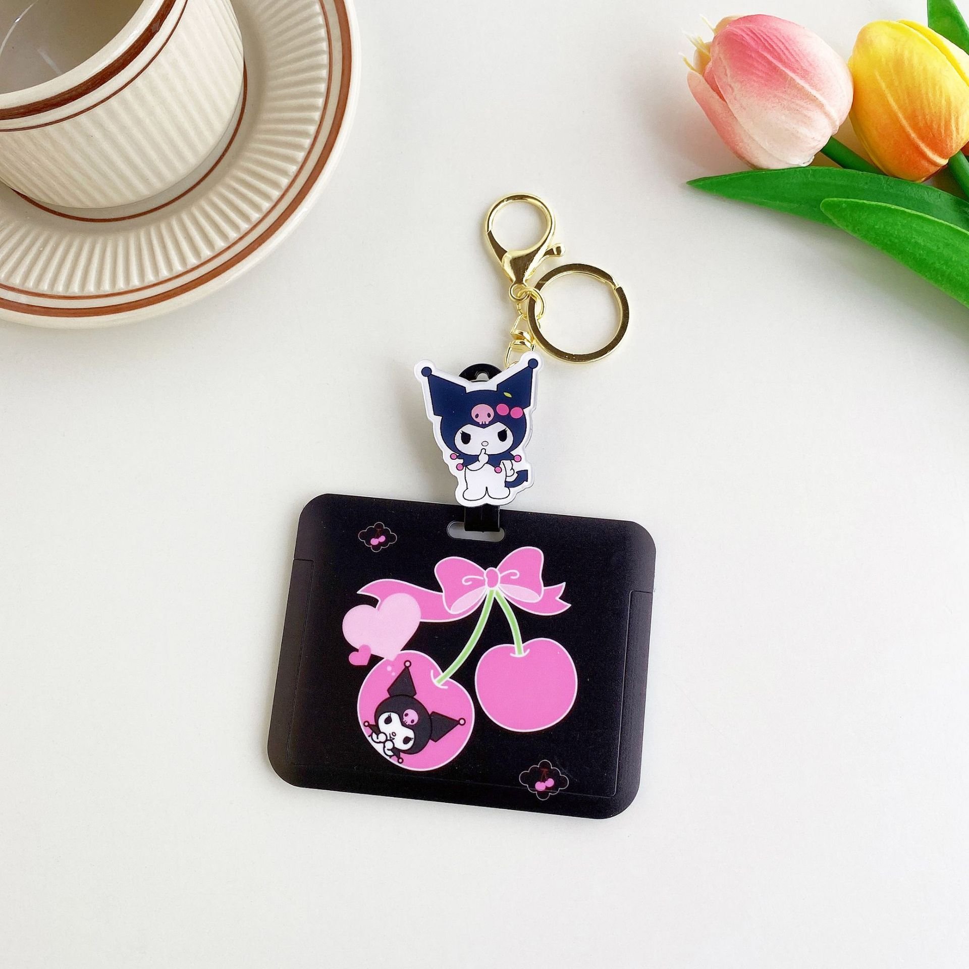 Wholesale Custom Easy Pull String Yoyo with ID Card Holder Cartoon Characters Retractable Badge Reel