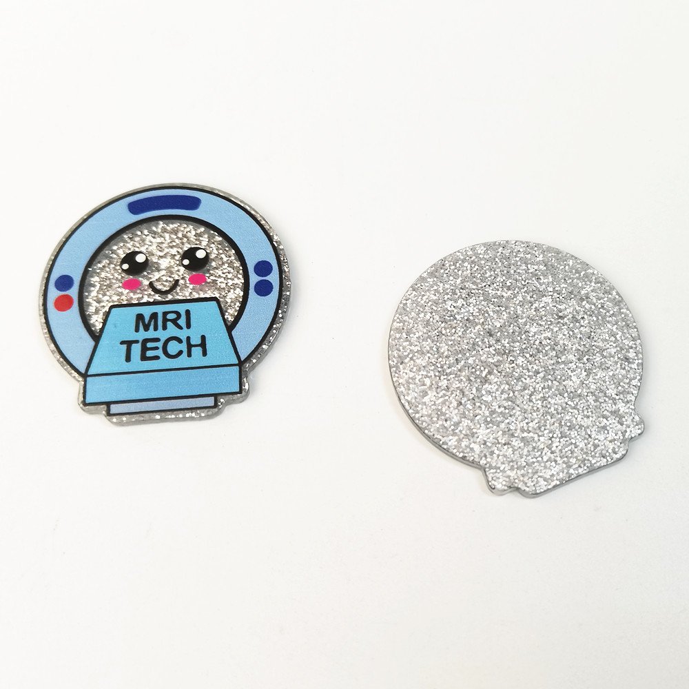christmas Halloween Flatback Acrylic Planar Glitter DIY Craft Resin Cabochon for Hair Accessories no Badge Reel holder