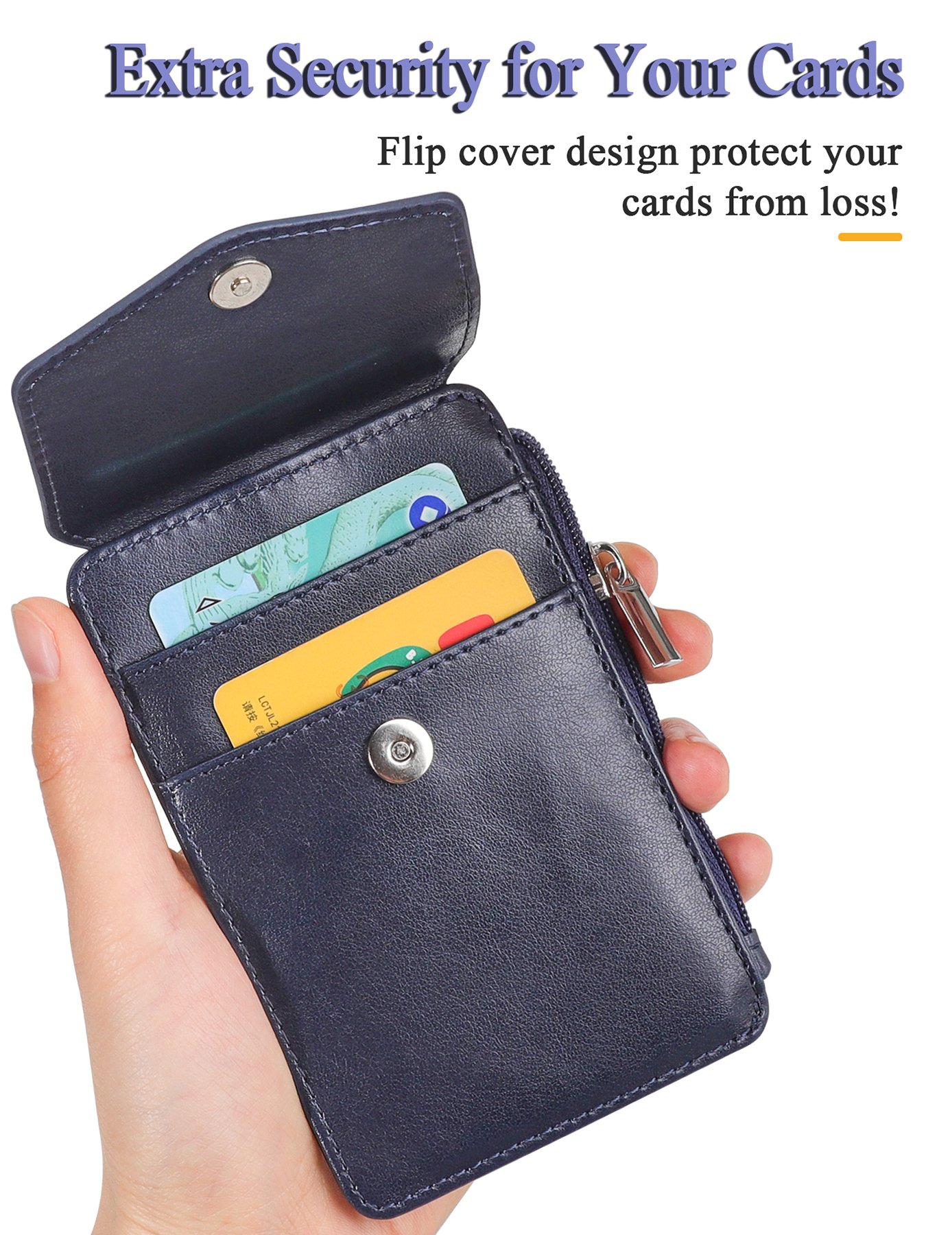 Custom Good PU Leather badge holder Name ID Card Holder Vertical Horizontal with lanyard for Women &men Teachers/Students