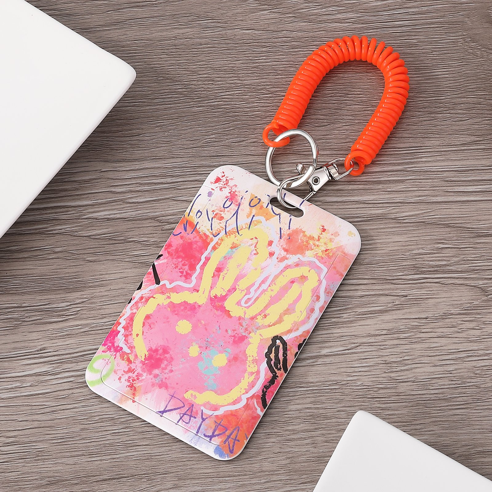 Lanyard Cartoon ID Card Holder Name Card Badge Case Badge Holder For Student