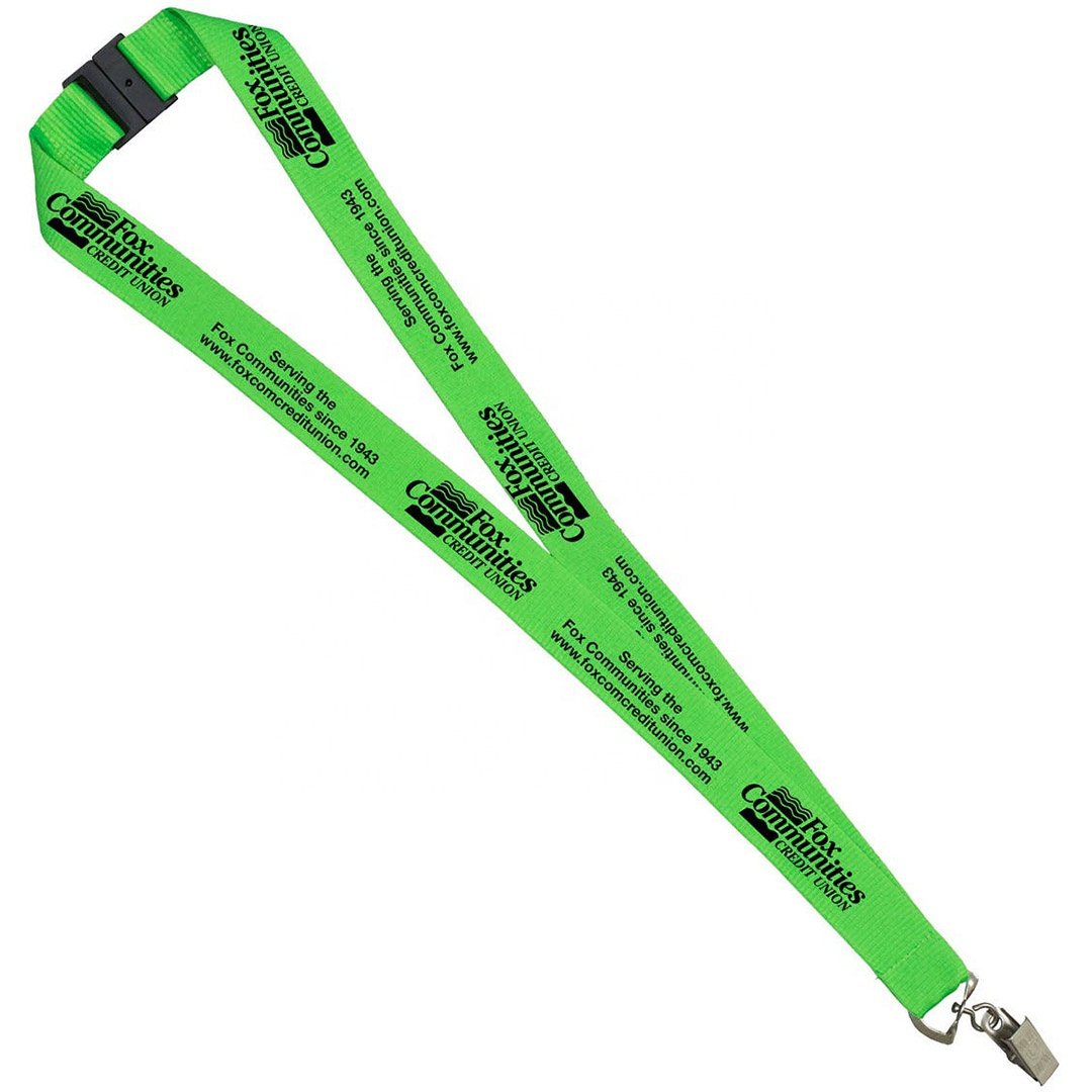 Custom Printed Teacher ID Name Card Badge Key Holder Breakaway Safety Release Polyester Lanyard