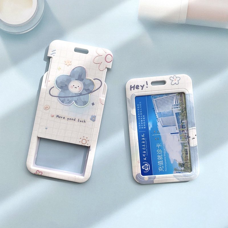 Sunshine Flower Cartoon Card Cases Card Lanyard Key Lanyard Badge Id Cards Holders Neck Straps Keychains Oem Customized
