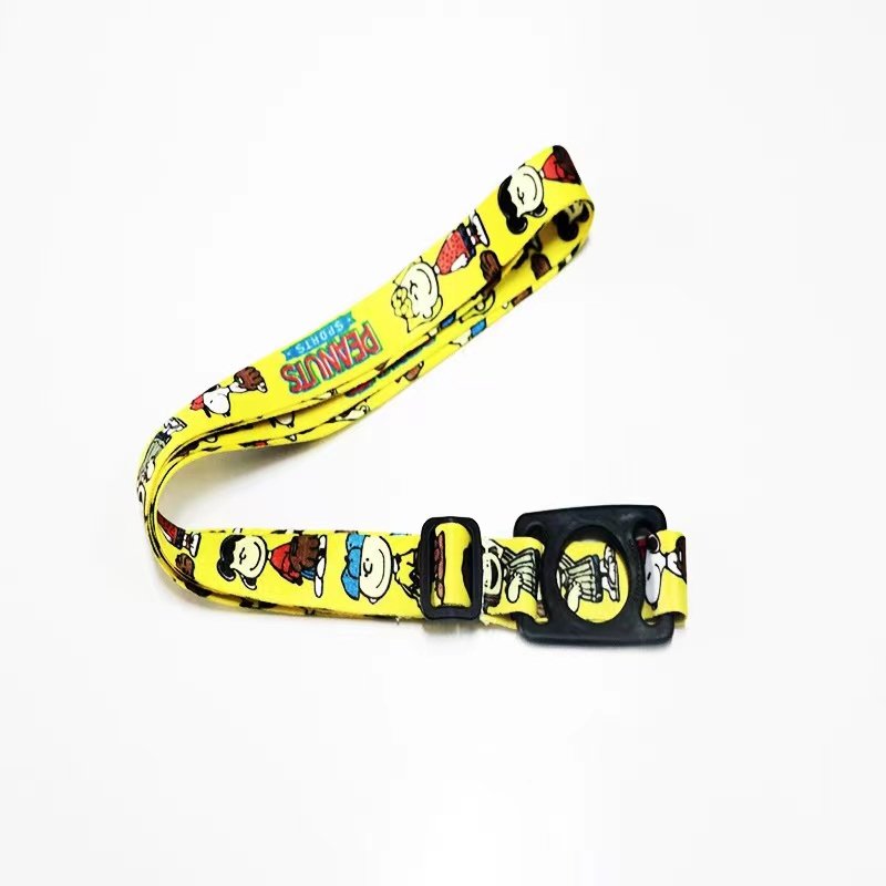 Nylon Printed Sublimation Neck Ribbon id Card Badge Holder Lanyard Neck Ribbon printed Polyester heat transfer webbing