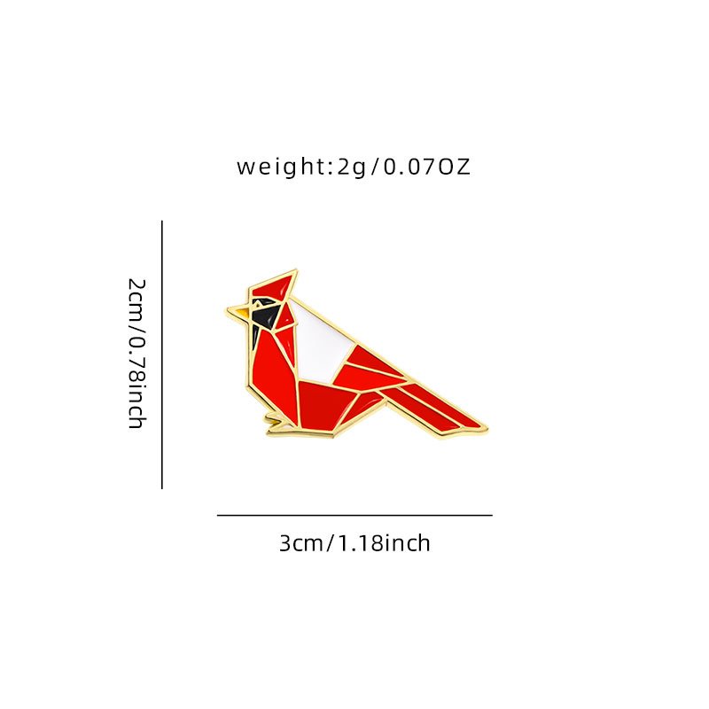 2024 New China Manufacturer customized wholesale holder maker metal custom birds and animals badges pin for men and women