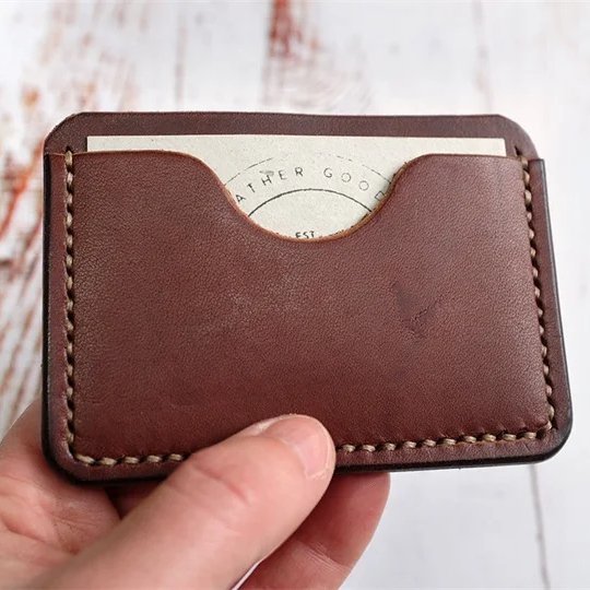 Sublimation Leather Badge Holder Card Holder Wallet Case Card Pouch for Women and Men ID Badge Holder