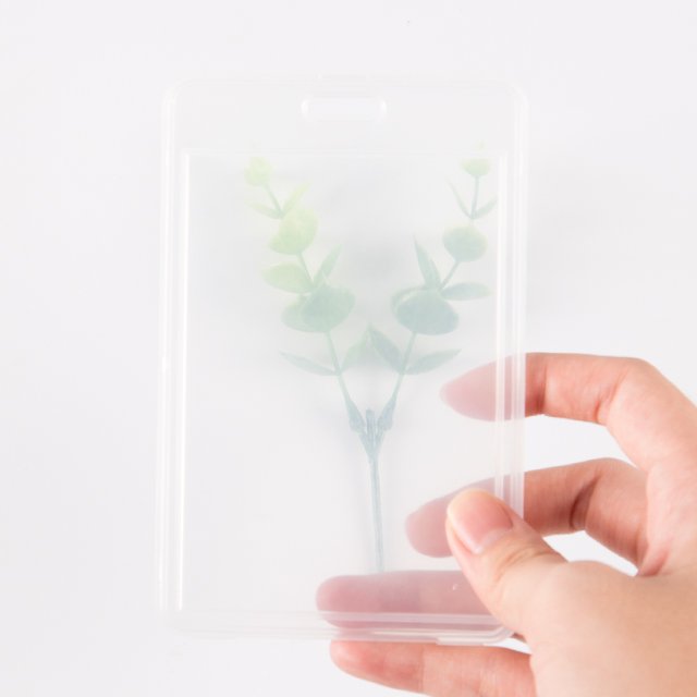 Kejea Crystal Capacious Double Side PP Card Holder Smart NFC Card Pack Holder Card Holder For Men Women