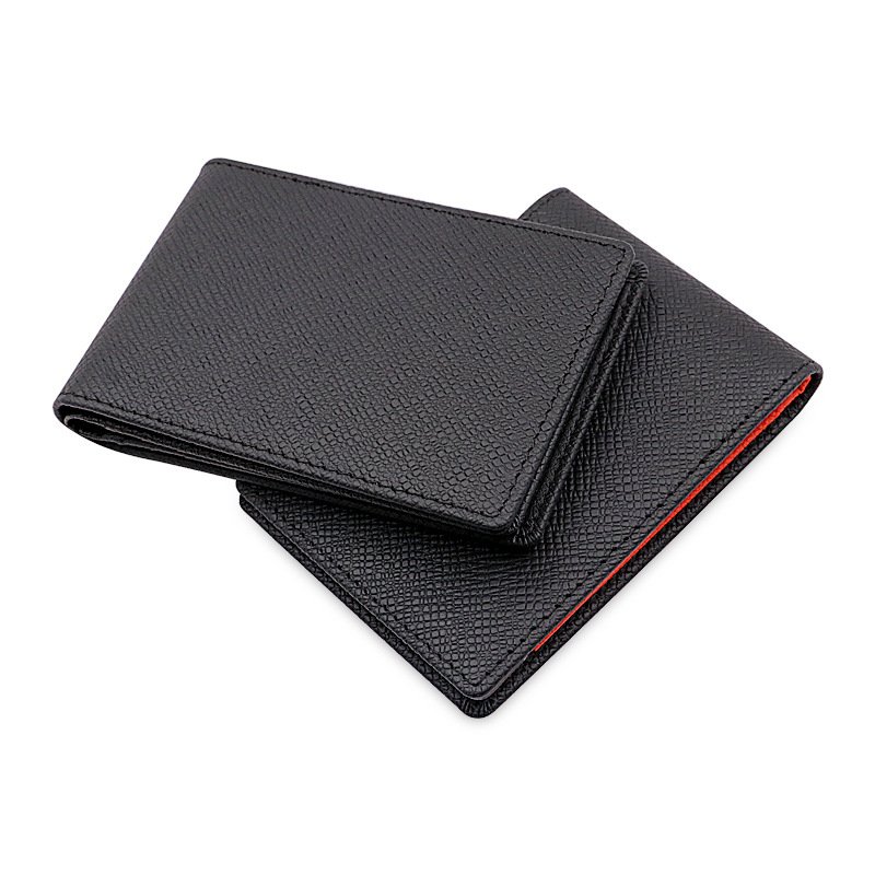 Customized Working Badge Holder Cases Leather CardHolder Wallets ID Card Holder Purse