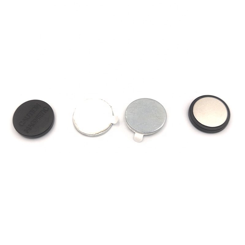 Custom Metal Neodymium 17mm Round Magnetic Button Badges Holder Magnets