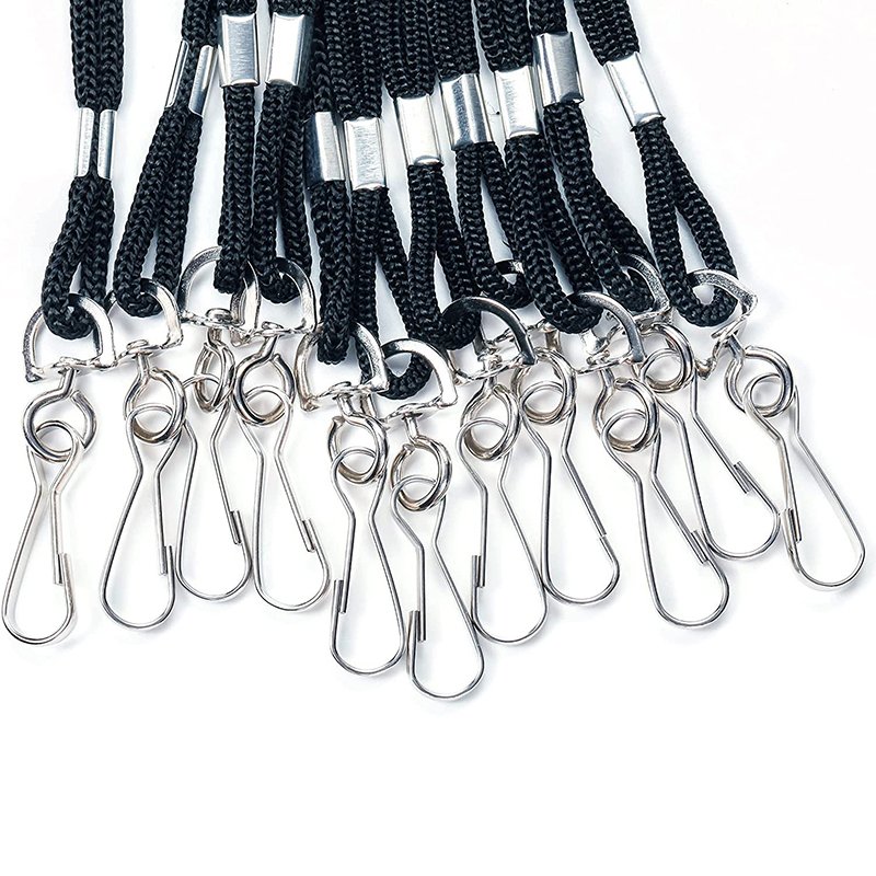 Factory Manufacturer Custom Safety Lanyard Cord Necklace Badge Holder For Card Holder And Polyester Lanyard