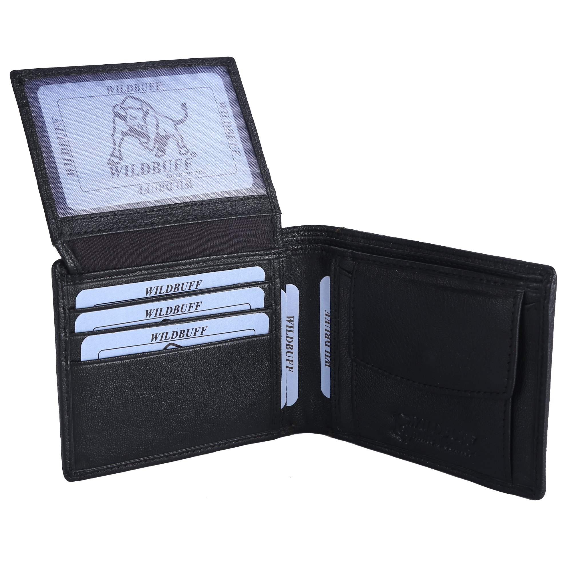 High Quality Vintage Bifold Wallet Premium Short Length Genuine Leather with RFID Feature Slim Stylish for Cash Card Holders