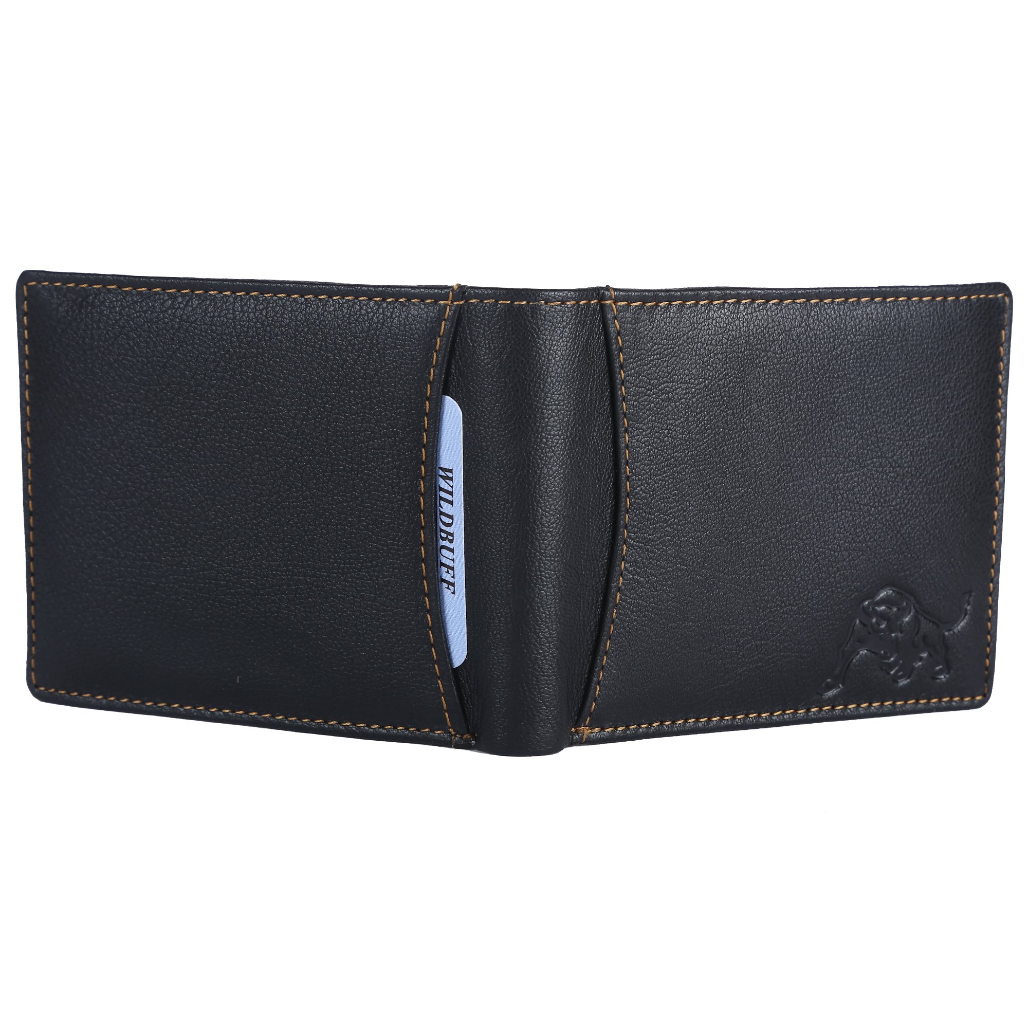 High Quality Vintage Bifold Wallet Premium Short Length Genuine Leather with RFID Feature Slim Stylish for Cash Card Holders