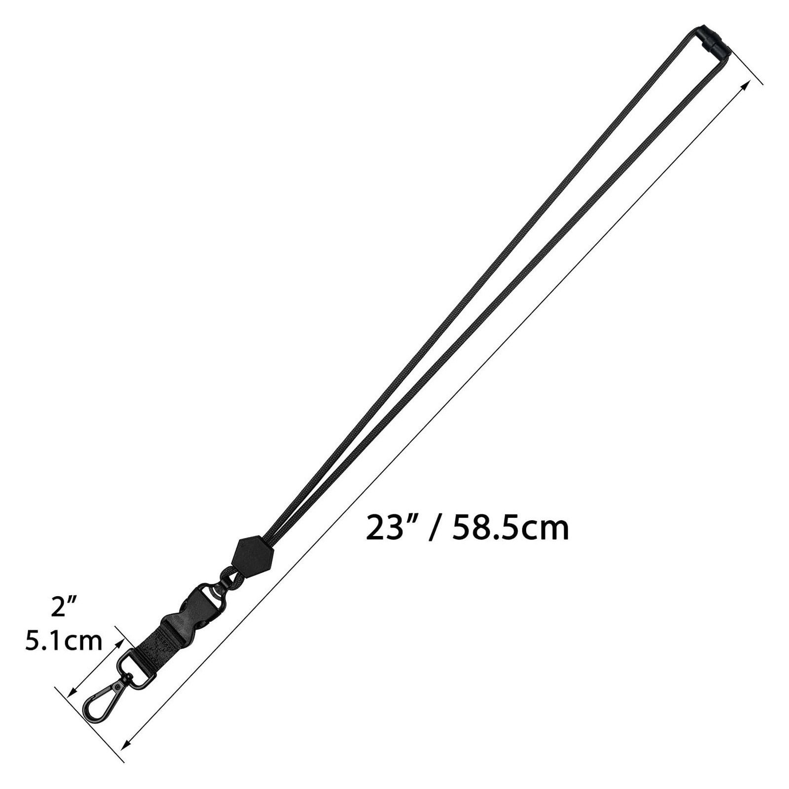 Hot selling Outdoor Safety Lanyard Vertical ID Badge Holder Premium Credential Holder