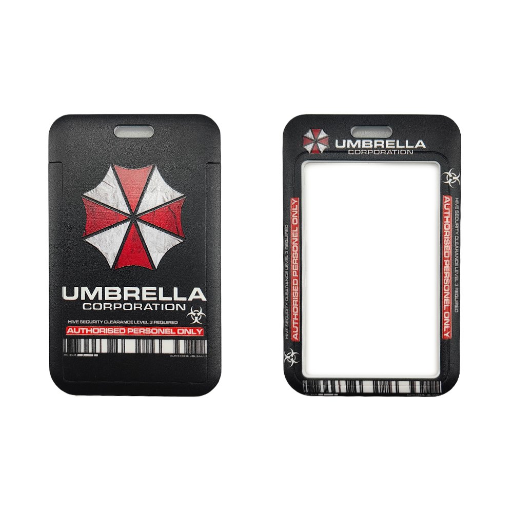 Umbrella Corporation Holder Lanyard Name Credit Card Holders Bank Card Neck Strap Card ID Holders Identity Badge