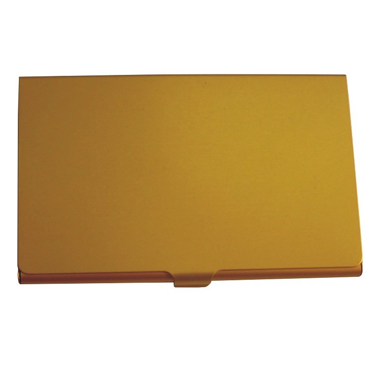 custom Professional aluminum or Plating rose gold Stainless Steel Business Card Holder