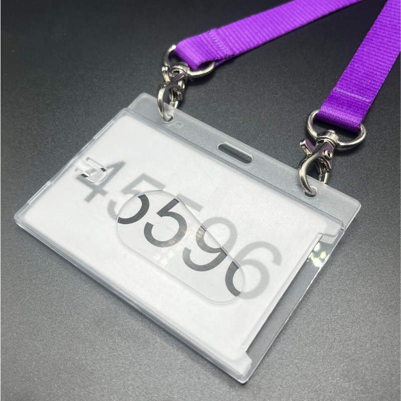 Factory Price Transparent Vertical ABS Hard Plastic 60*92 mm