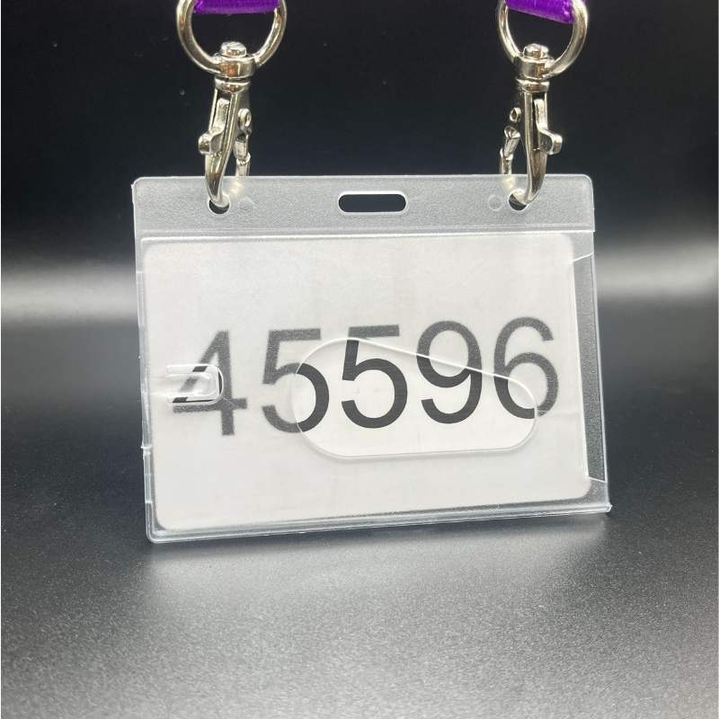 Factory Price Transparent Vertical ABS Hard Plastic 60*92 mm