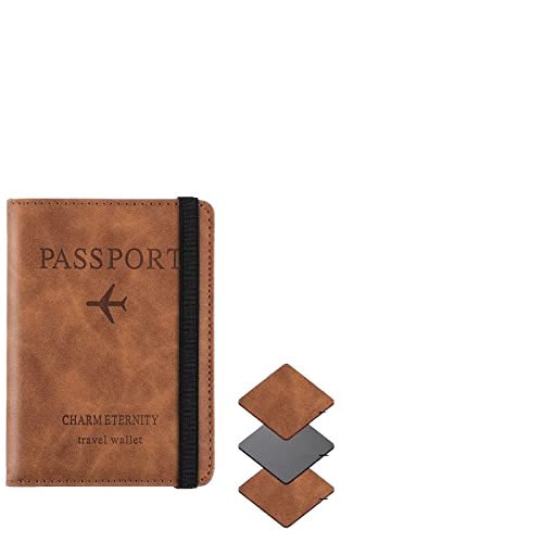 Unisex Anti-Theft RFID Passport Holder Customized PU Leather Travel Wallet Open Short Boys Ladies' Fashion Hot Selling Logo