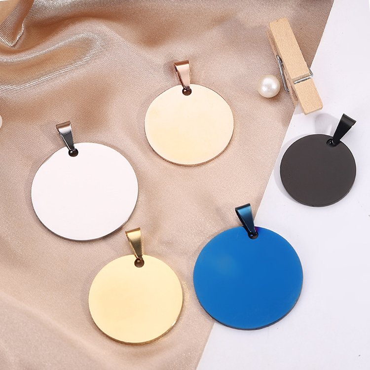 Personalized Custom Dog Tags For Engraving Laser Enamel Sublimation Metal Name ID Tag Wholesale Blank Dog Tags Stainless Steel