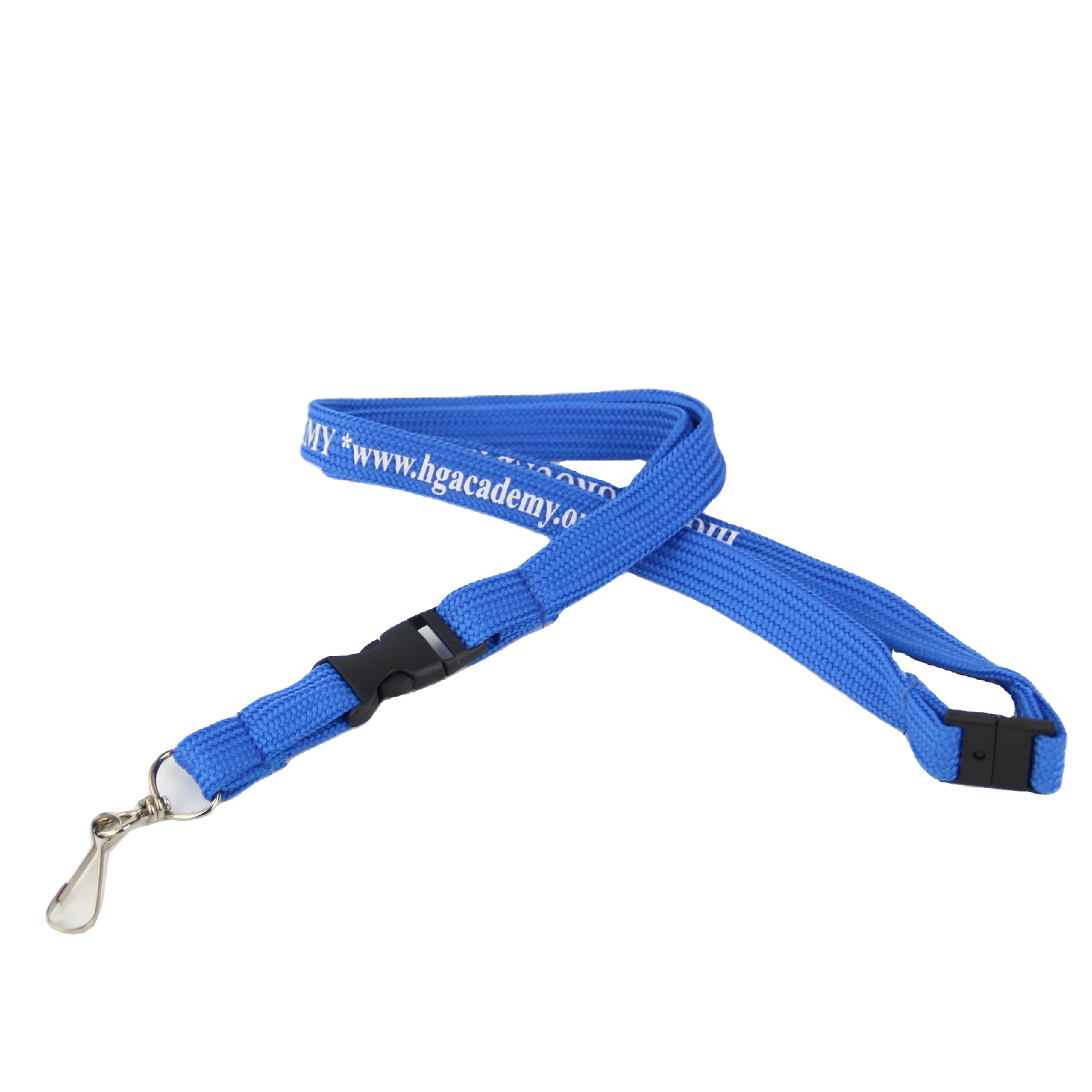 Plain id card holder tube custom logo design lanyard with strap keychains