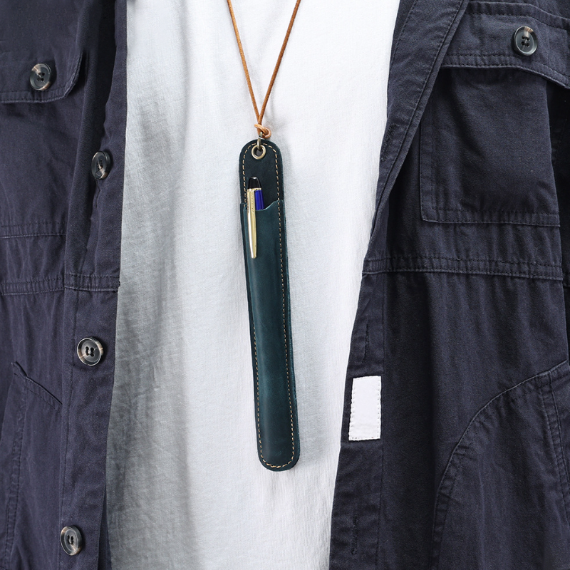 PU Leather Necklace Lanyard With Strong Clip And Keychain For Keys ID Badge Holder Gift Quality Pen Bag Or Pencil Pouch