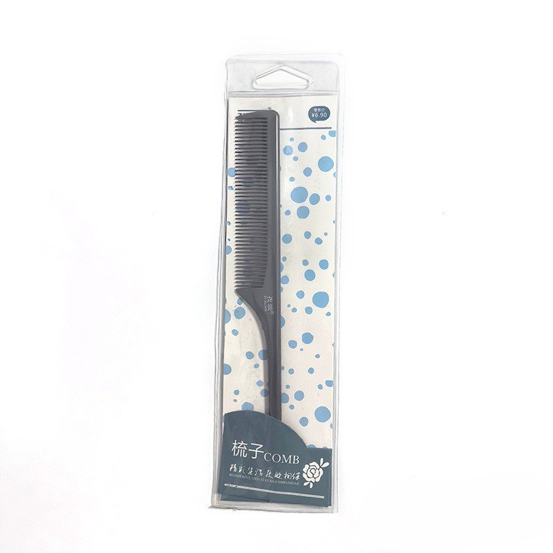 Factory customized PVC transparent hardware parts packing bag daily supplies comb nail scissors tools storage hanging pouch