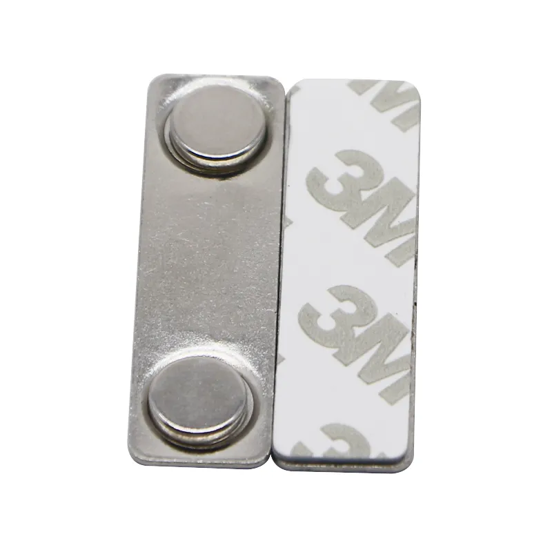 custom metal aluminium plastic acrylic epoxy blank name tag badge magnetic with logo