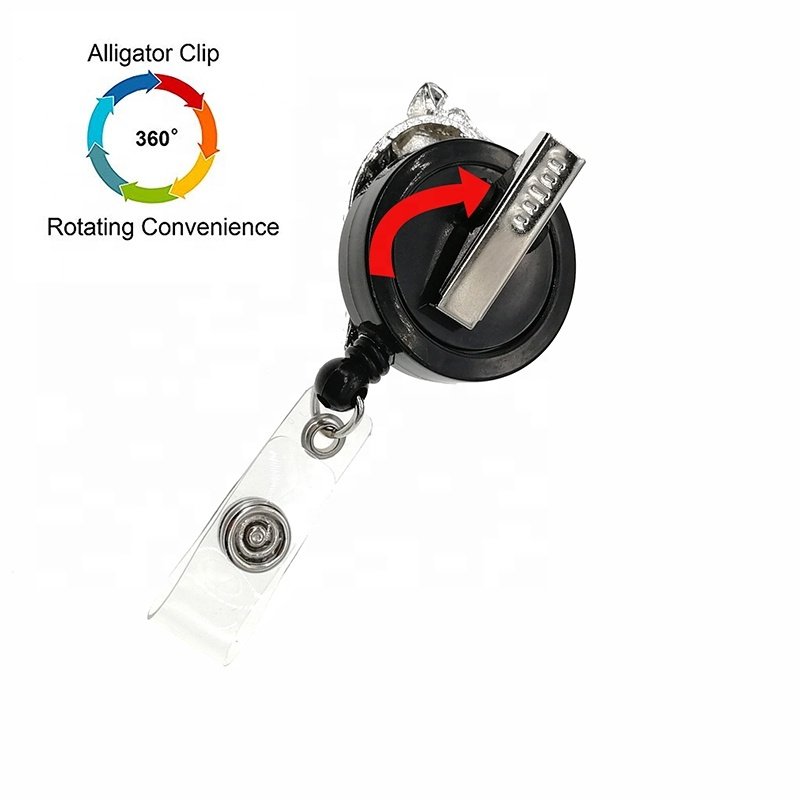 Lailina New Style Acrylic Dietitian CNA CMA Merry Nurse Hospital Accessories Badge Reel For Nursing Office Supply