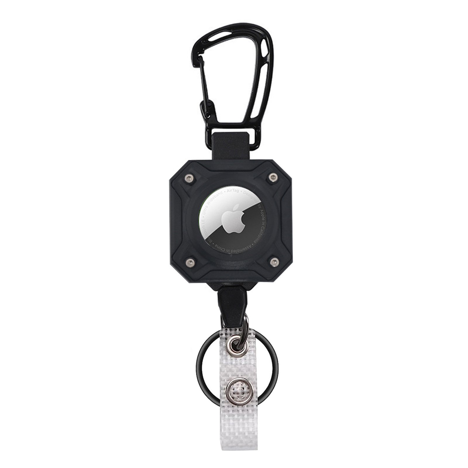 Wholesale Sports Alligator Clip Badge Clip Carabiner Motivational PVC Magnetic Badge Holder ID Card Healthcare Badge Reel