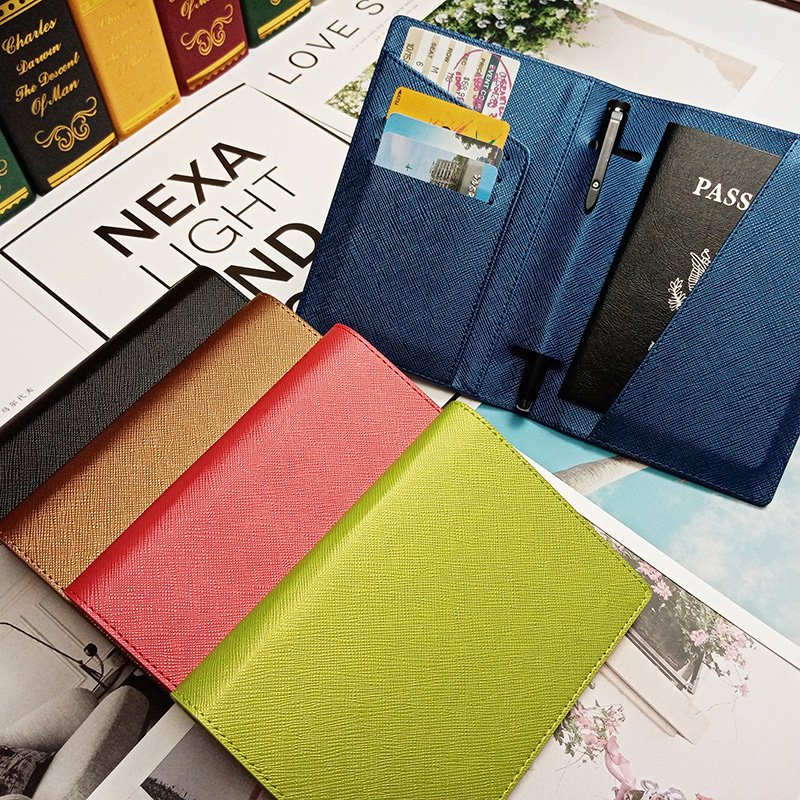 11.5*8.5 cm unisex anti degaussing multiple color portable PU leather money bank card ID badge holder gift wallet with 8 pockets