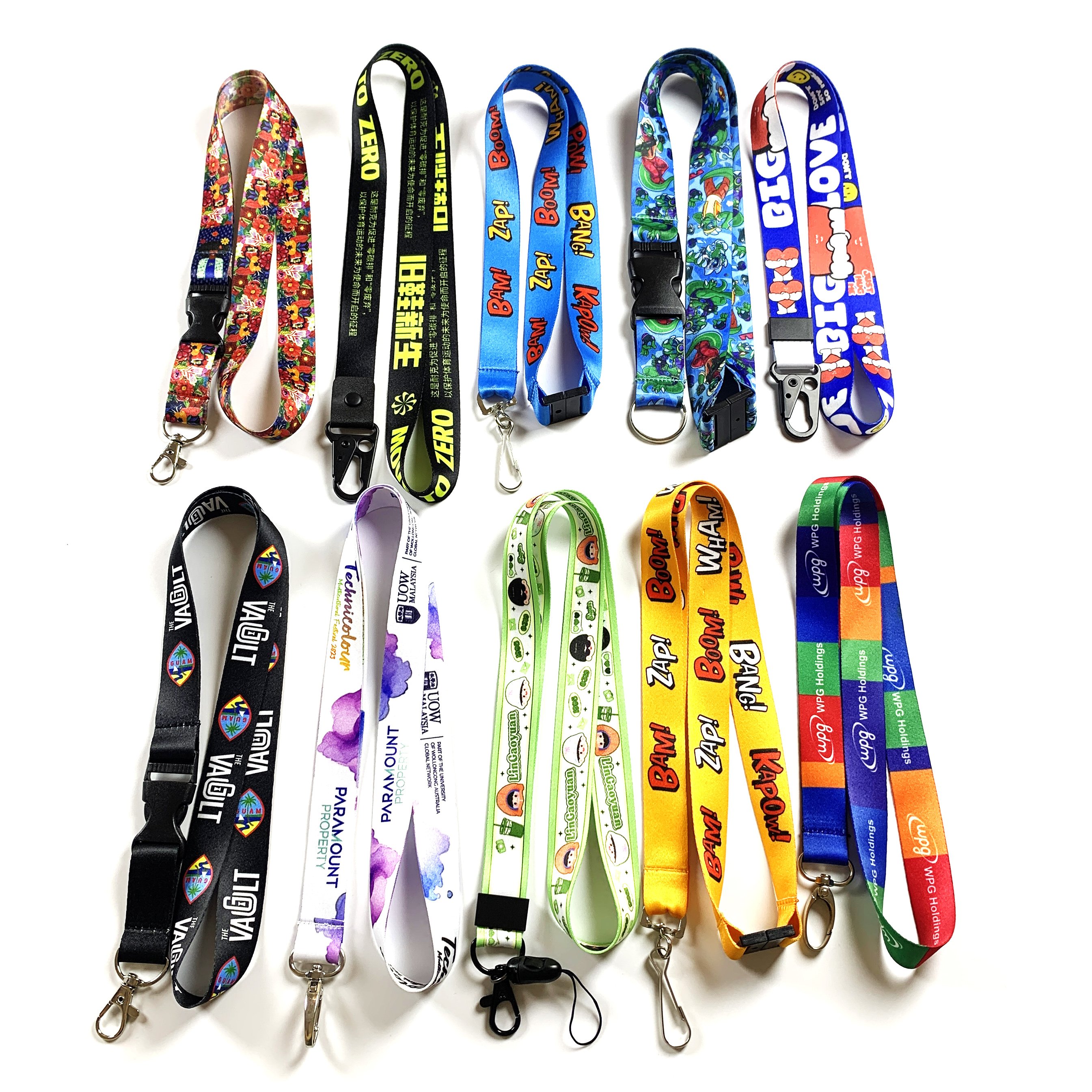With Id Holder Badges Key Chai Compass Cool Game Paper Safety Conference Kobe Stitch Cowboys Badgehouder Lanyards
