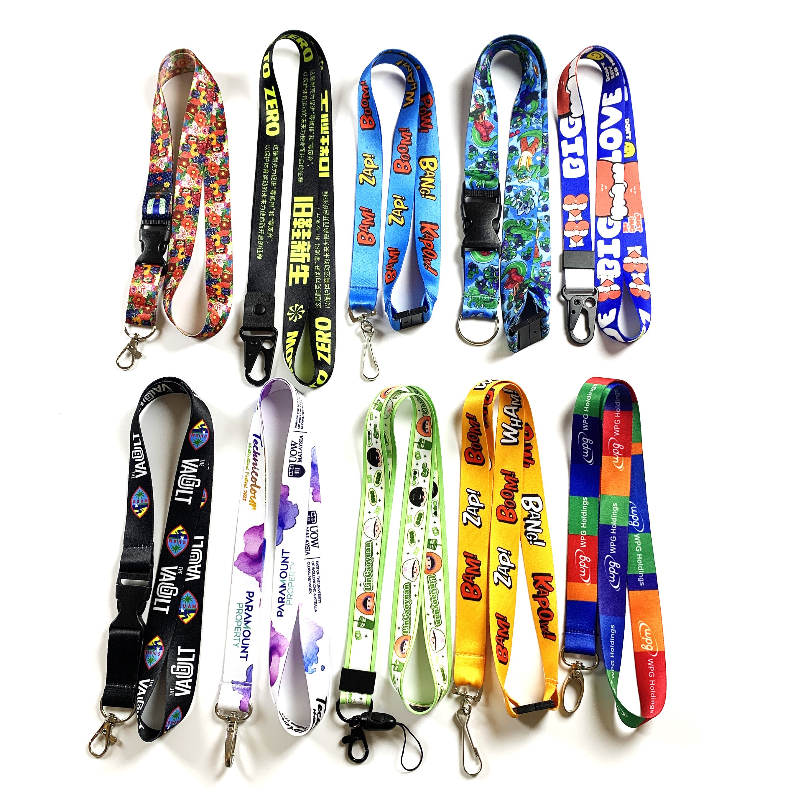 With Id Holder Badges Key Chai Compass Cool Game Paper Safety Conference Kobe Stitch Cowboys Badgehouder Lanyards