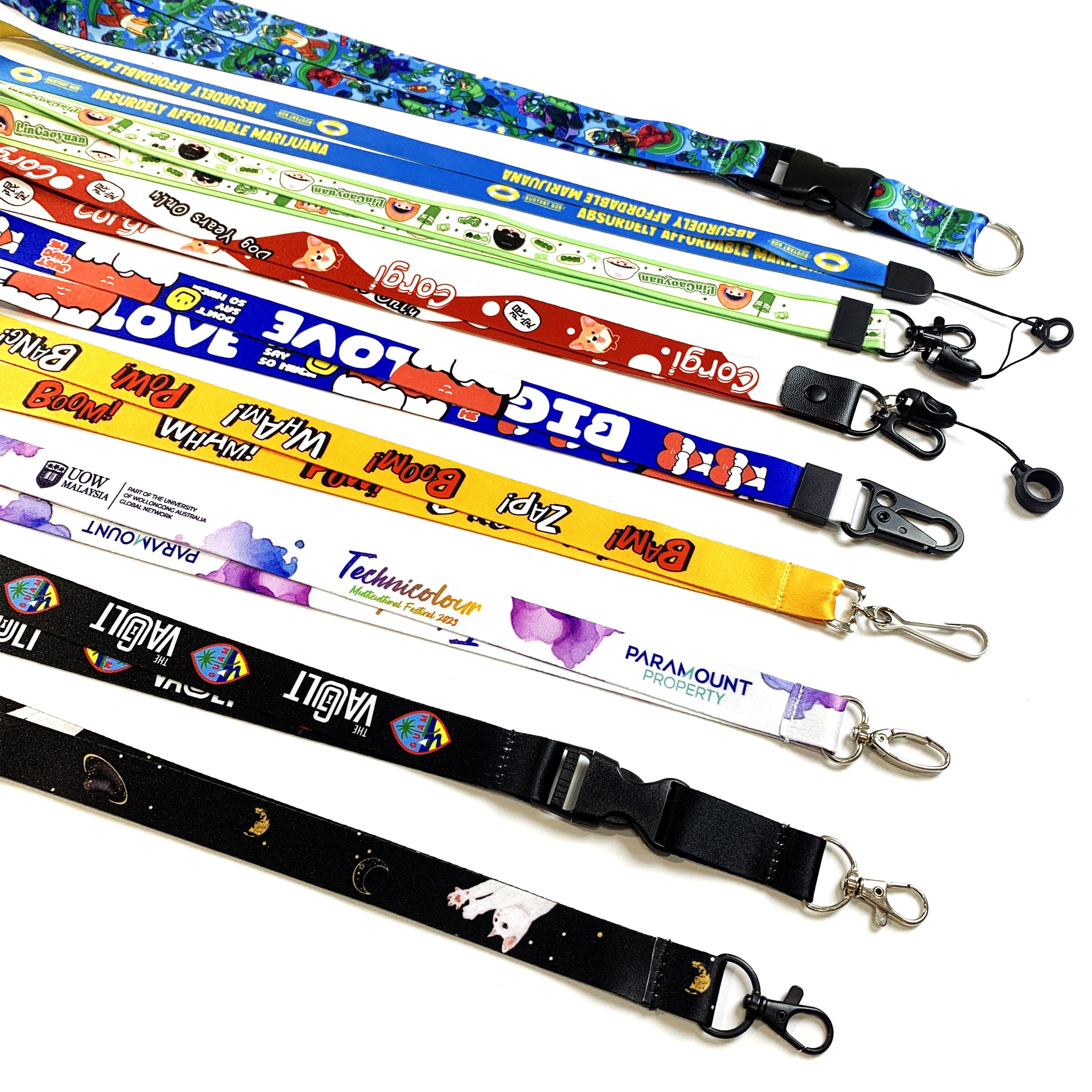 With Id Holder Badges Key Chai Compass Cool Game Paper Safety Conference Kobe Stitch Cowboys Badgehouder Lanyards