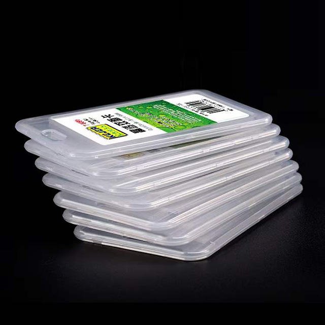Direct Manufacturer Clear PP Cover Material ID Card Business Card Holder Credit Card Badge Holder for business
