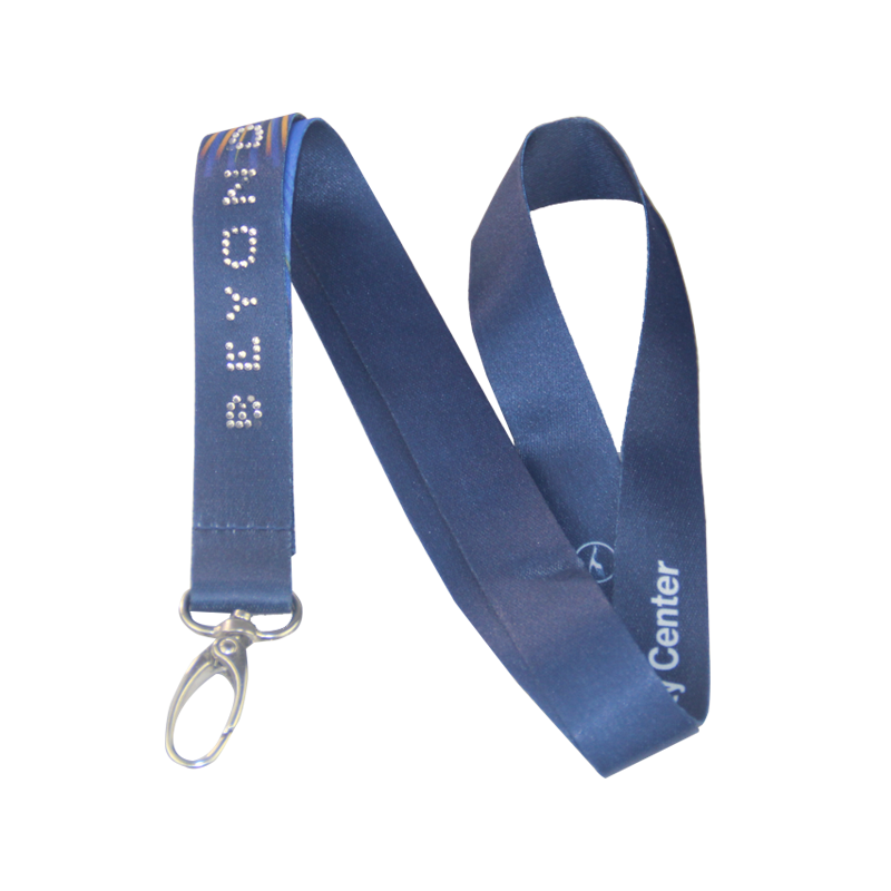 Custom Lanyard Away Neck Id Badge Holder Necklace With Id Card Badge Holder Round Bungee Cord Rope Lanyard With Badge Reel