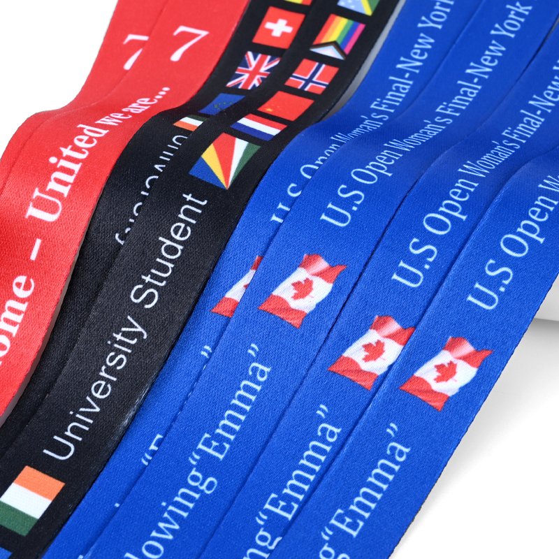 Customized Lanyard Yoyo High Quality Retractable Badge Holder Polyester Lanyard With Logo Custom