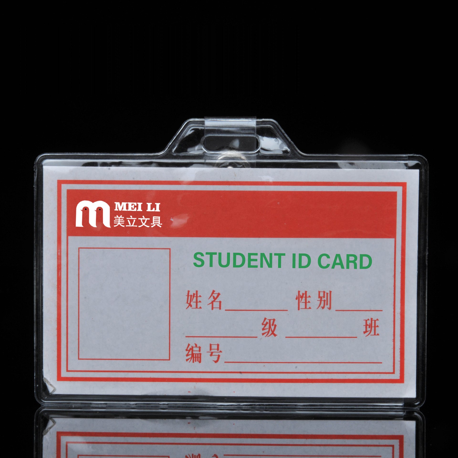 Custom Soft Plastic Id Working Name Badge Waterproof Pvc Card Holder