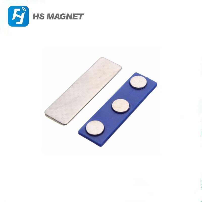 Magnetic Name Tags, Engravable Name Badge with Magnetic Backing, Reusable Name Tags with strong Ndfeb magnets