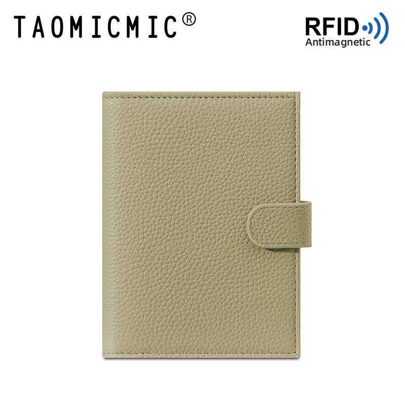TAOMICMIC cross-border durable FRID anti-theft PU leather purse slim coin purse ID credit card holder for woman and girls