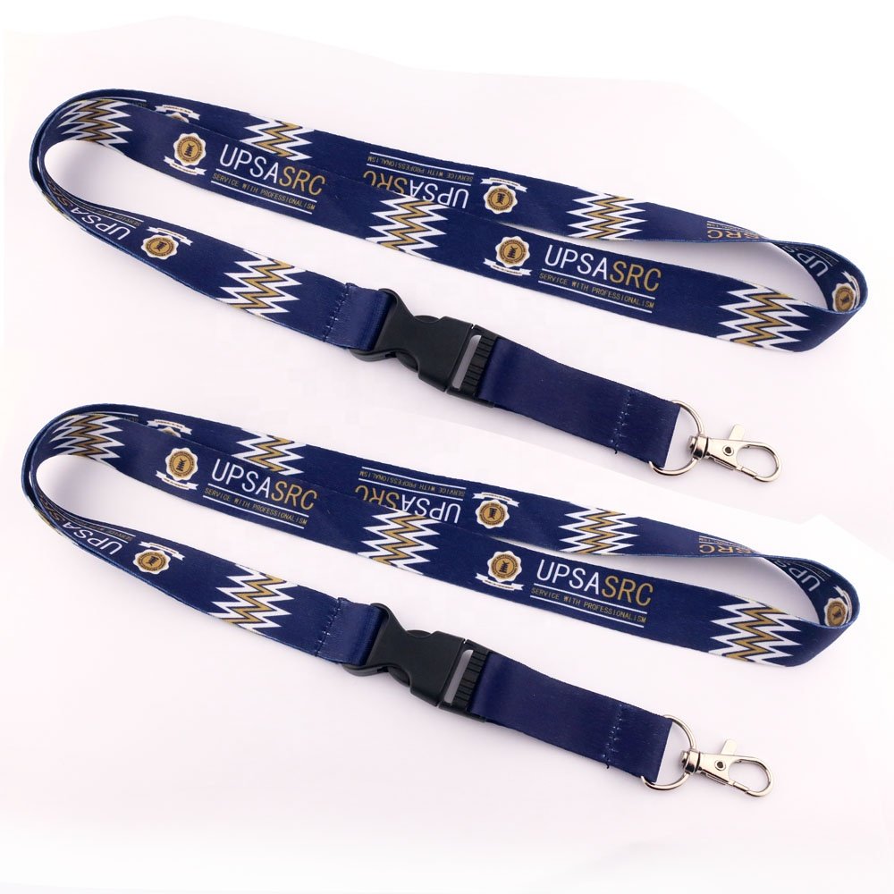 neck lanyard with logo custom name retractable pvc plastic id card badge holder