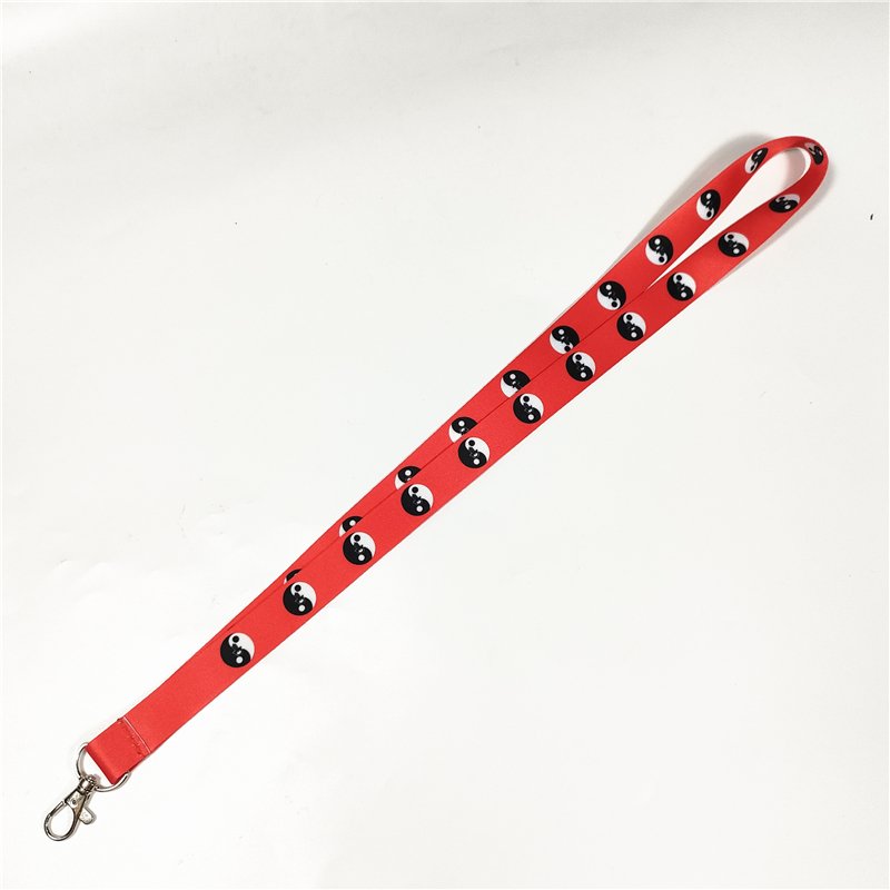 Manufacturer custom colorful nice quality polyester neck lanyard custom lanyard key chain long design wrist lanyard keychain