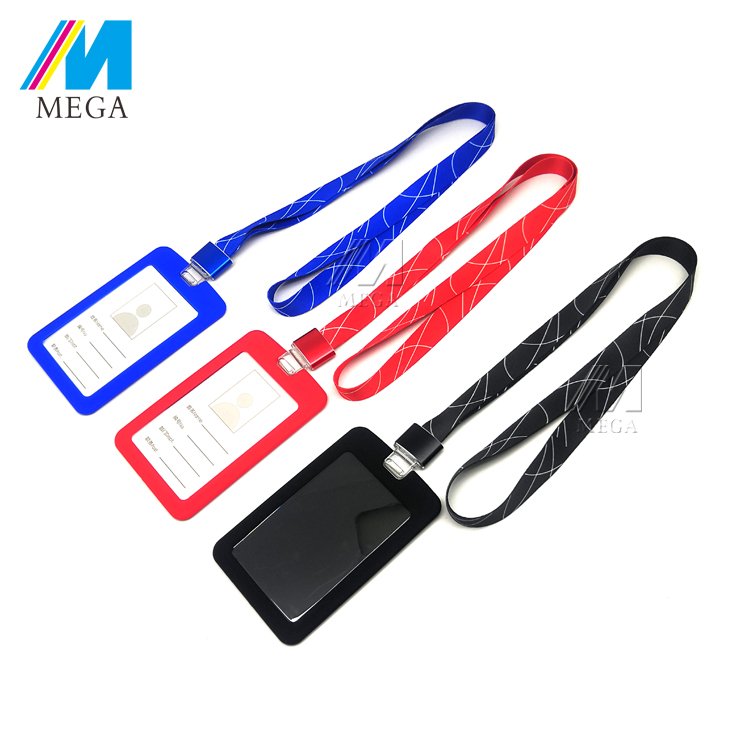 Lanyard Id Card Holder Sport Waterproof Silicone Id Card Badge Holder Case With Lanyard