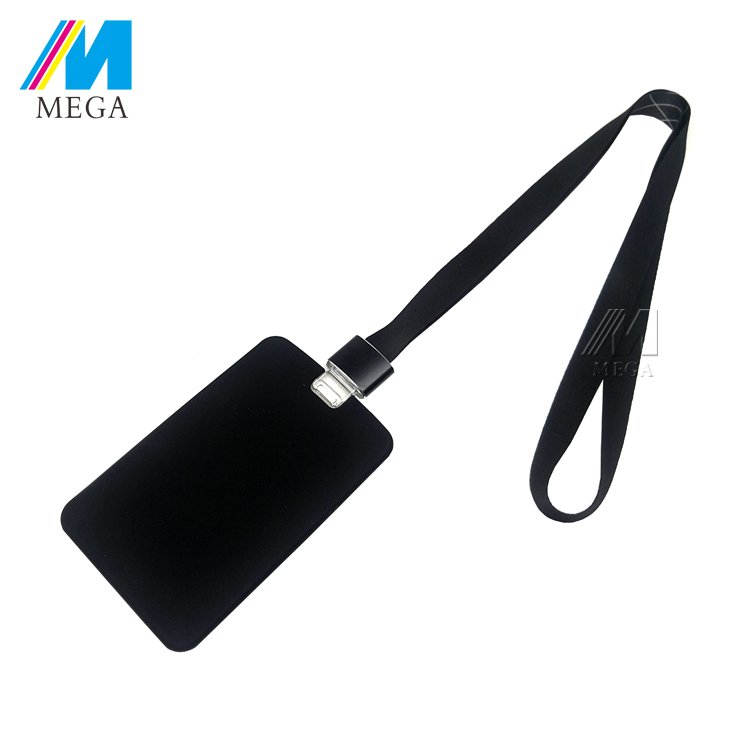 Lanyard Id Card Holder Sport Waterproof Silicone Id Card Badge Holder Case With Lanyard