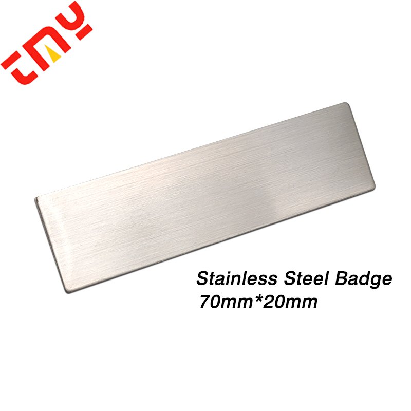 Wholesale Staff Employee Metal Stainless Steel Pin Id Name Tag Badge Blank Base With Magnetic Holder