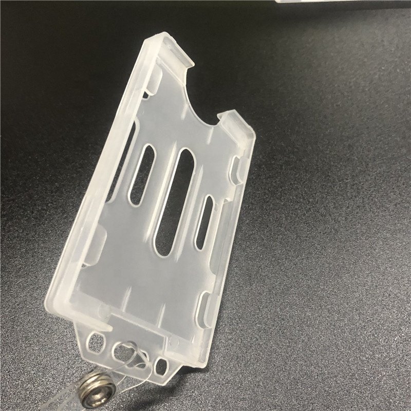 Rigid ID Card Holders Badge Holders Hard Plastic Card Sleeves ,JO-VAC-003