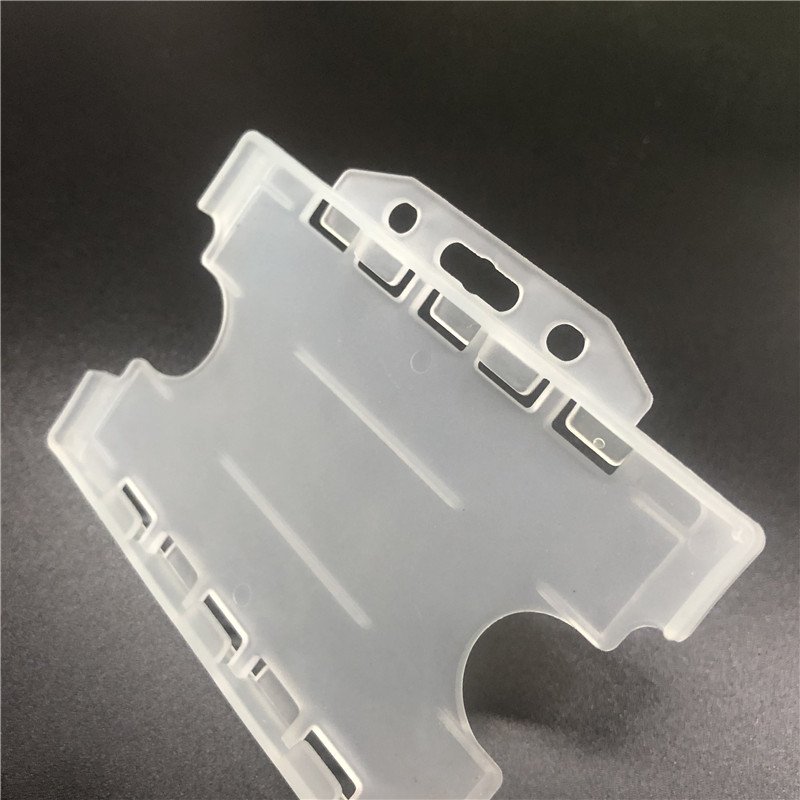 Rigid ID Card Holders Badge Holders Hard Plastic Card Sleeves ,JO-VAC-003