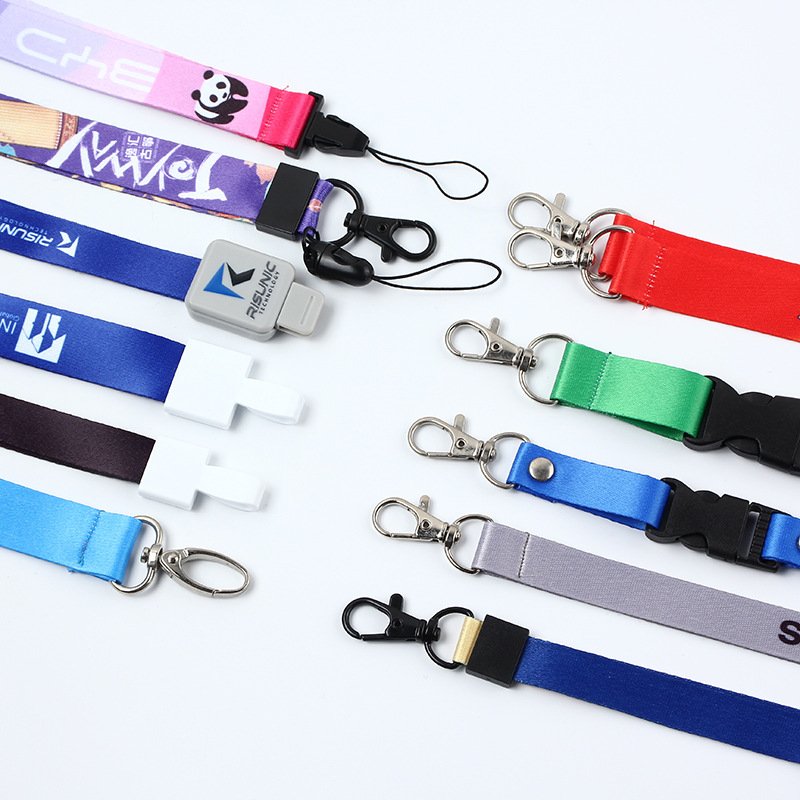 Cheap Personalized Neck Printing Polyester Sublimation Custom Lanyards With Logo Custom ID Card Badge Holder Lanyard