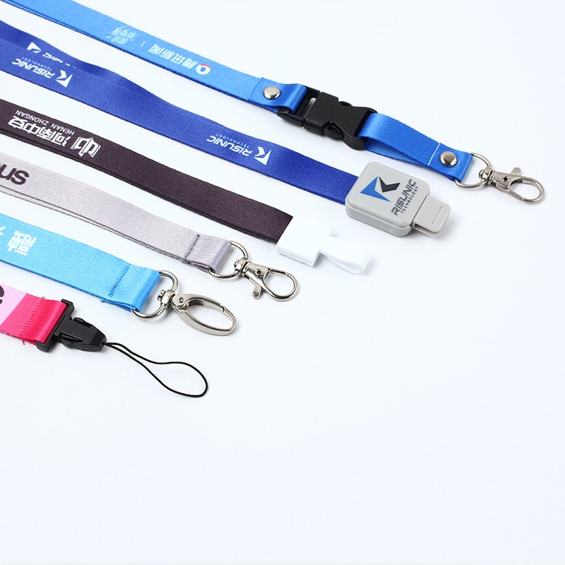 Cheap Personalized Neck Printing Polyester Sublimation Custom Lanyards With Logo Custom ID Card Badge Holder Lanyard